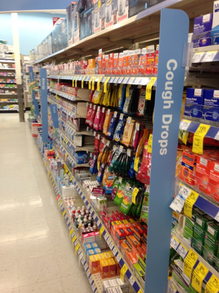 All of your cold and cough needs in one aisle! #WalgreensLatino