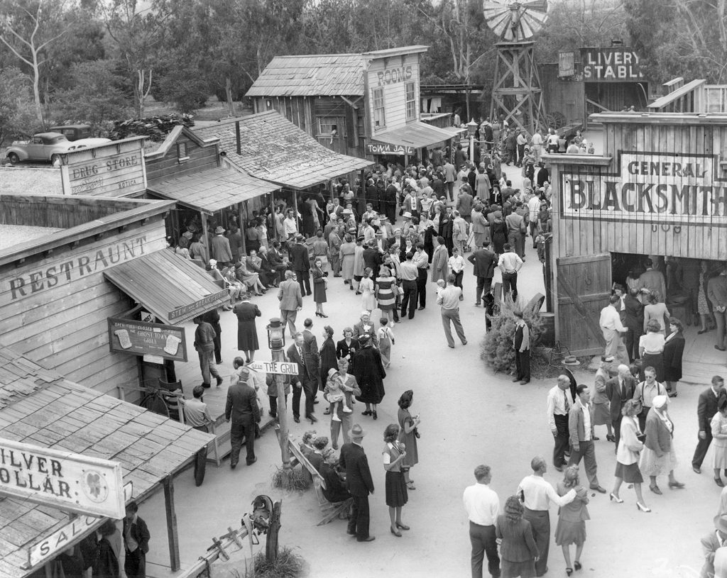 Knott's Berry Farm Ghost Town 1940s